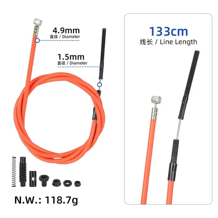 Câble de ligne de frein d'origine pour Scooter électrique Xiaomi 4 Lite (2e génération) 2e