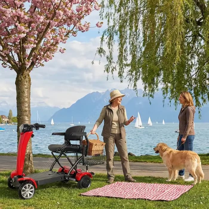 Scooter de mobilité électrique à 4 roues
