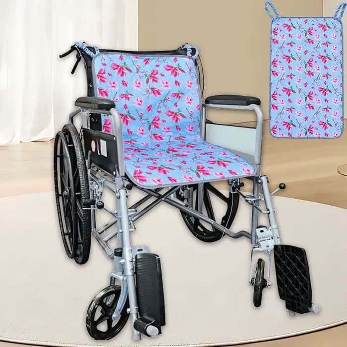 Coussin de siège absorbant l'eau pour fauteuil roulant