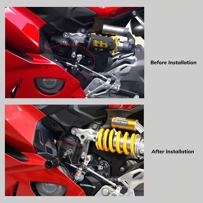 Protections de cadre de moto anti-chute pour Ducati Panigale V2 V2S Streetfighter V2 2025 2026+