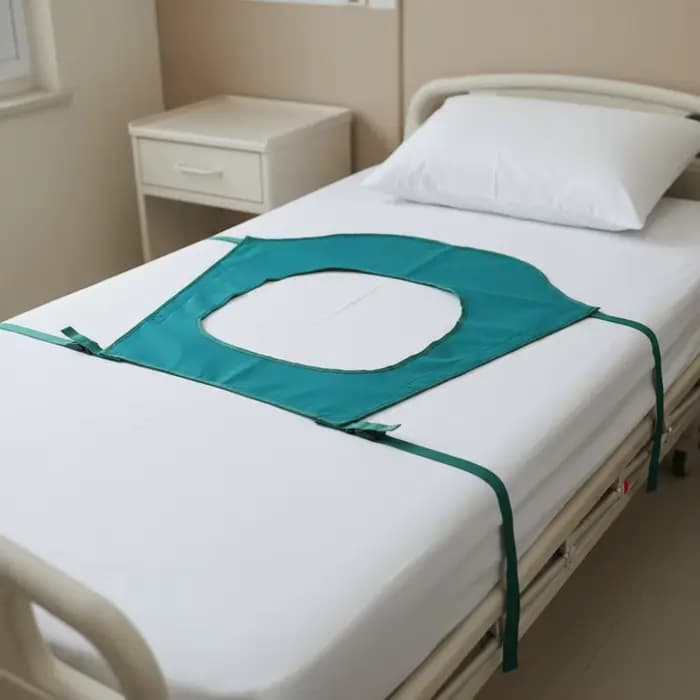 Coussin de lit latéral lavable pour l'aide au retournement et à la mobilité