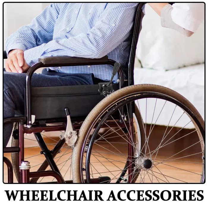 1 paire de freins de fauteuil roulant
