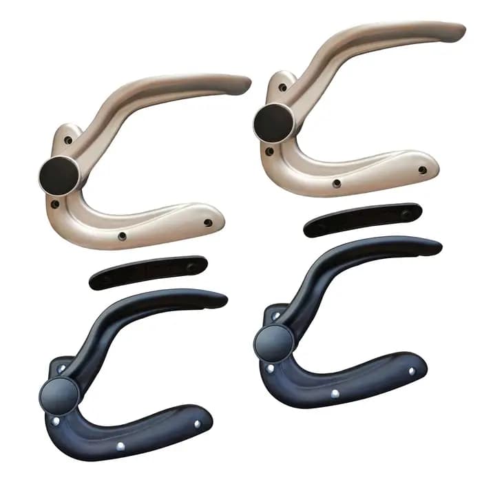 Pièces de rechange pour accoudoirs de chaise pivotante, accessoires ergonomiques en PP pour chaise de bar avec accoudoirs et usage domestique