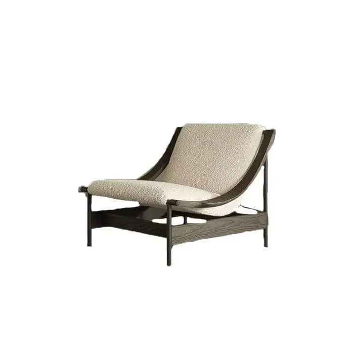 Chaise d'hôtel moderne en bois massif, chaise de bureau confortable, chaise de loisirs pour balcon, chaise coiffeuse et de maquillage, mobilier de chambre de luxe