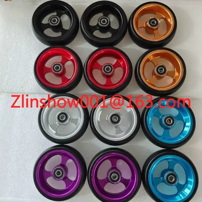 Roues avant de fauteuil roulant de 5 pouces de 120mm de diamètre