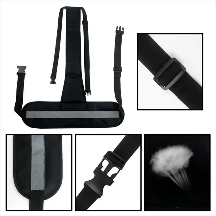 Ceinture de sécurité réglable pour fauteuil roulant