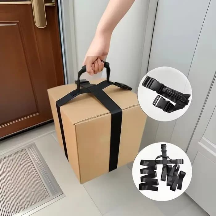 Ceinture de levage d'objets lourds – Corde de transport mobile pour meubles et sangles d'emballage de bagages | Convoi
