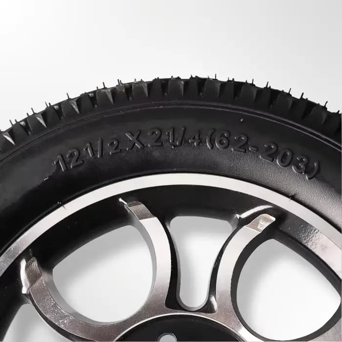 Kit de pneus pour fauteuil roulant électrique de 12 pouces
