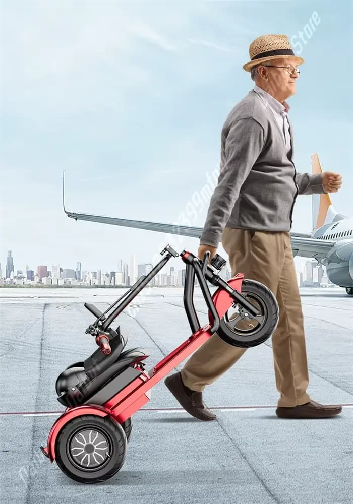 Tricycle électrique pliable