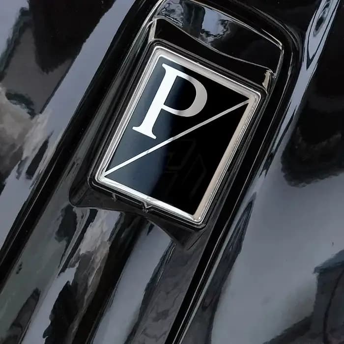 Badge rectangulaire avant