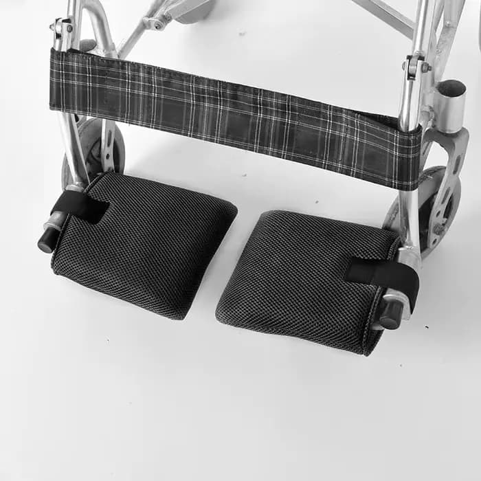 1 paire de coussinets de repose-pieds pour fauteuil roulant