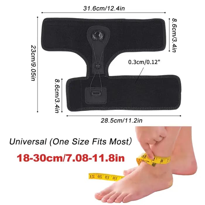 Attelle pour pied tombant