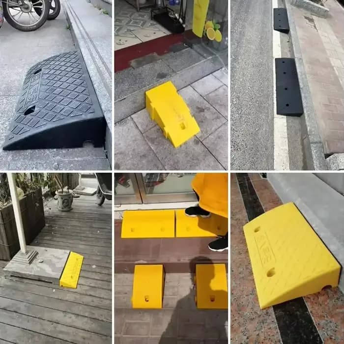 Rampe de seuil antidérapante PE Kerb