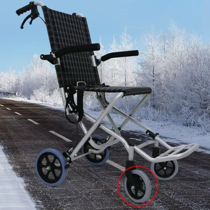 Roue de remplacement pour fauteuil roulant
