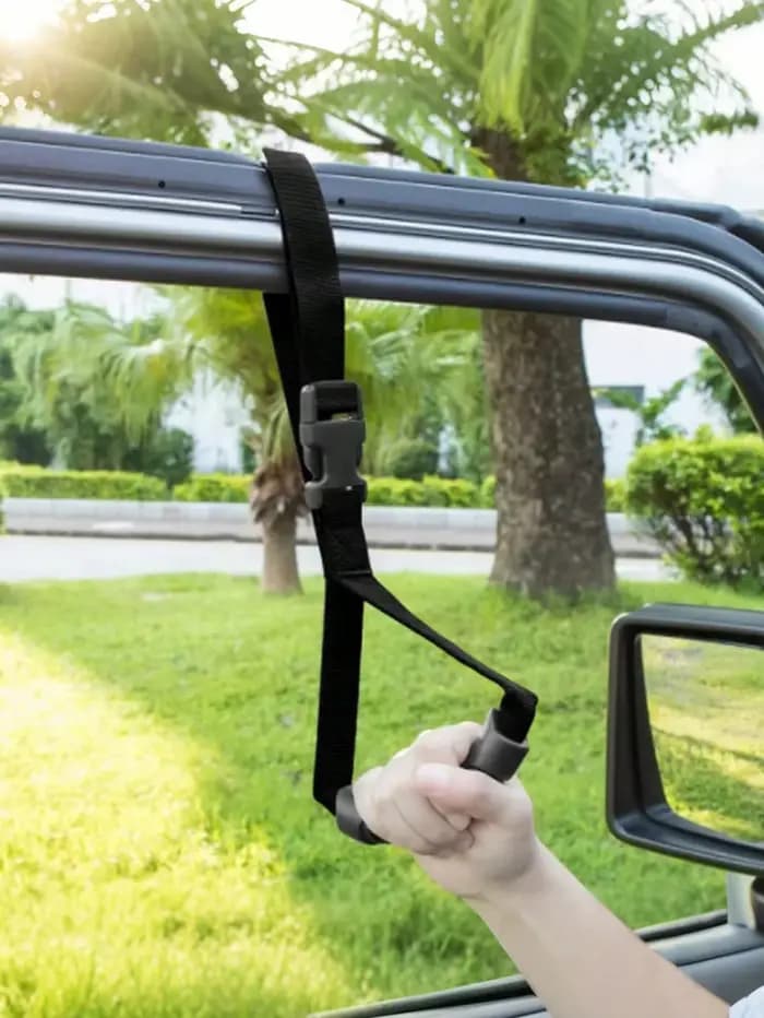 Poignée d'assistance pour porte de voiture – Une aide à la mobilité spécialement conçue pour les personnes âgées