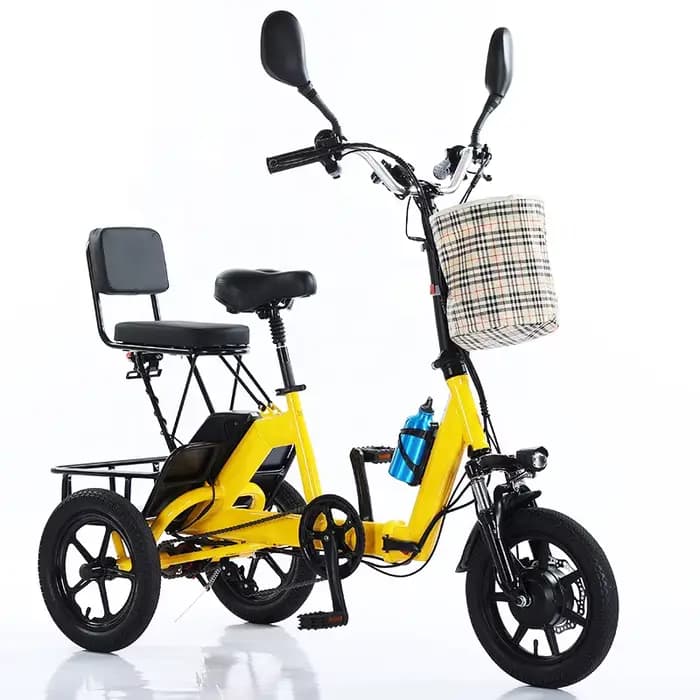 2025 Tricycle électrique pliant Scooter passager