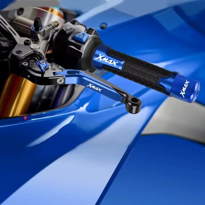 Leviers de Frein et d'Embrayage avec Poignées de Guidon, pour Moto Yamaha Xmax 125, 200, 250, 300, 400, 2013, 2022, 2021, 2018, 2019, 2020