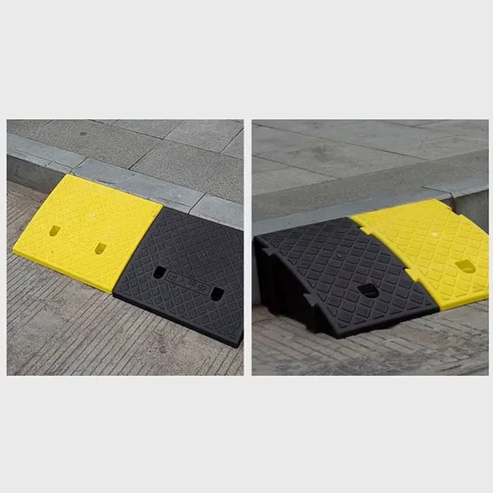 Rampe de trottoir en plastique antidérapante