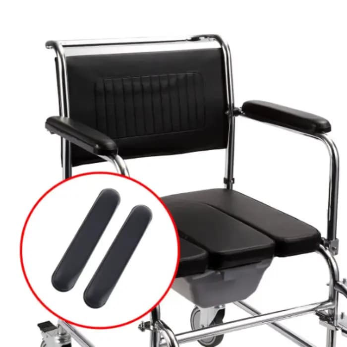 Accoudoir universel pour fauteuil roulant avec coussretours à vis