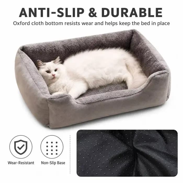 Coussin de couchage confortable pour chat, surface de sommeil douillette et chaude, texture douce, tapis de couchage pour animaux de compagnie, chats et chatons
