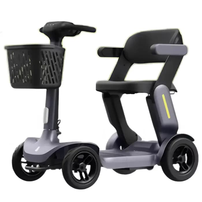 Scooter électrique pliant 36V 250W pour handicapés