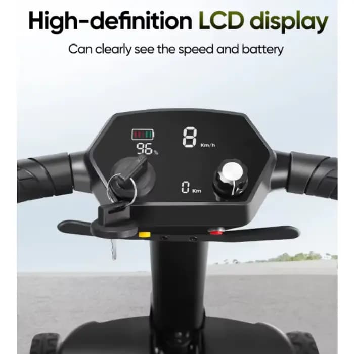 Scooter de mobilité léger de 16 kg pour les voyages