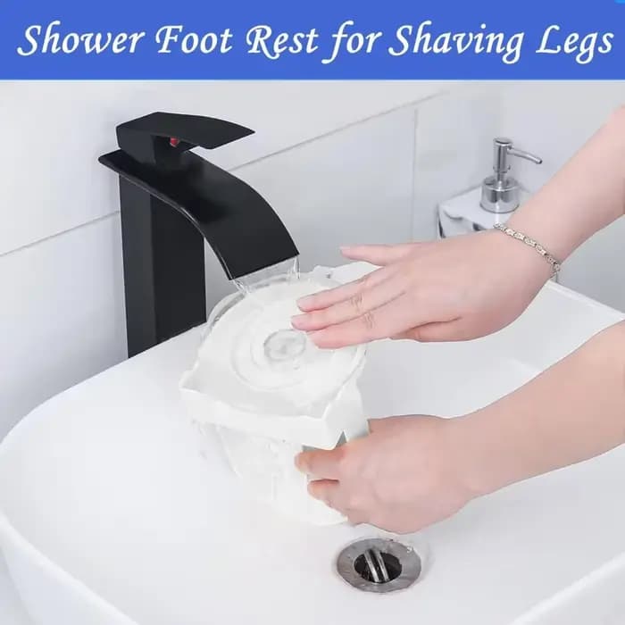 Repose-pieds de douche