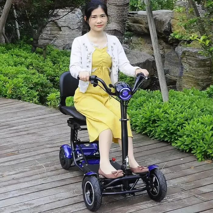 Scooter de mobilité pliant de 10 pouces