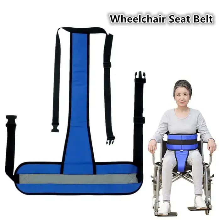 Ceinture de sécurité réglable pour fauteuil roulant