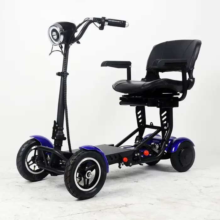 Scooter électrique à 4 roues de 10 pouces
