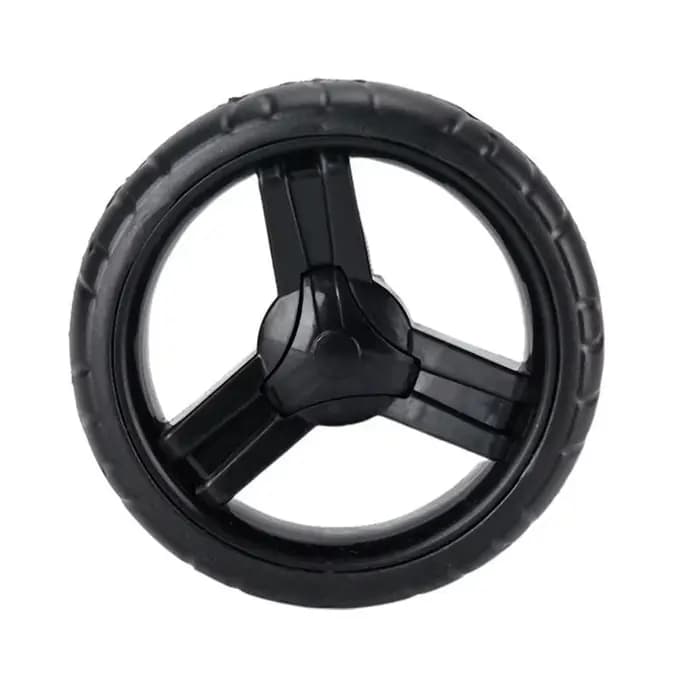 Roulette coordonnante pour fauteuil roulant