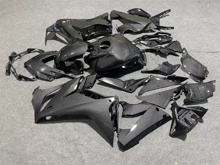 Kit de carénage de moto pour CBR650R, peinture en fibre de carbone forgée, convient pour CBR650, 2019, 2020, 2021, 2022, 2023, 19, 20, 21, 22 ans