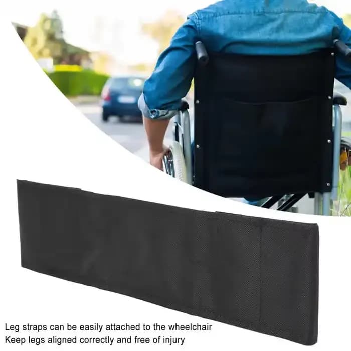 Sangles de jambe réglables pour fauteuil roulant