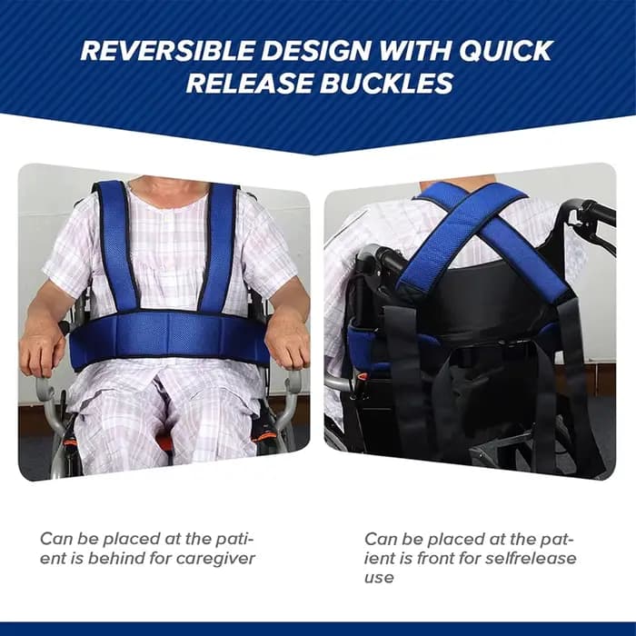 Ceinture de sécurité pour fauteuil roulant