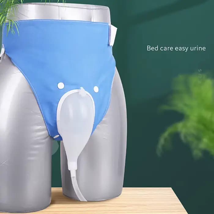 Sacs collecteurs d'urine réutilisables en silicone hypoallergénique pour personnes âgées