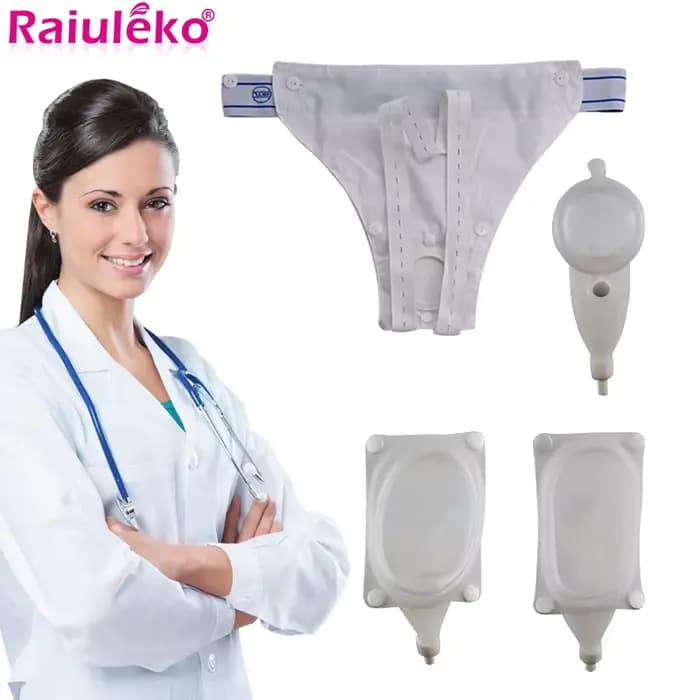 Collecteur d'urine hypoallergénique en Silicone pour adultes