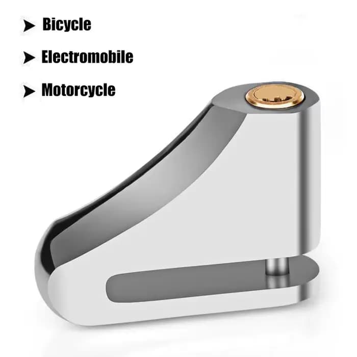 Verrou de disque de frein antivol universel pour moto