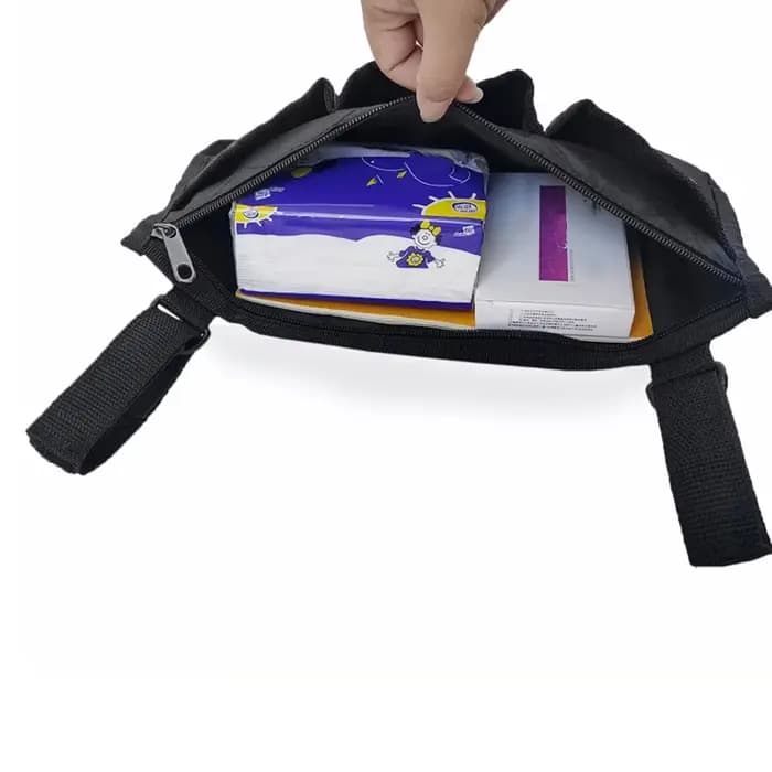 Sac d'accoudoir latéral pour fauteuil roulant