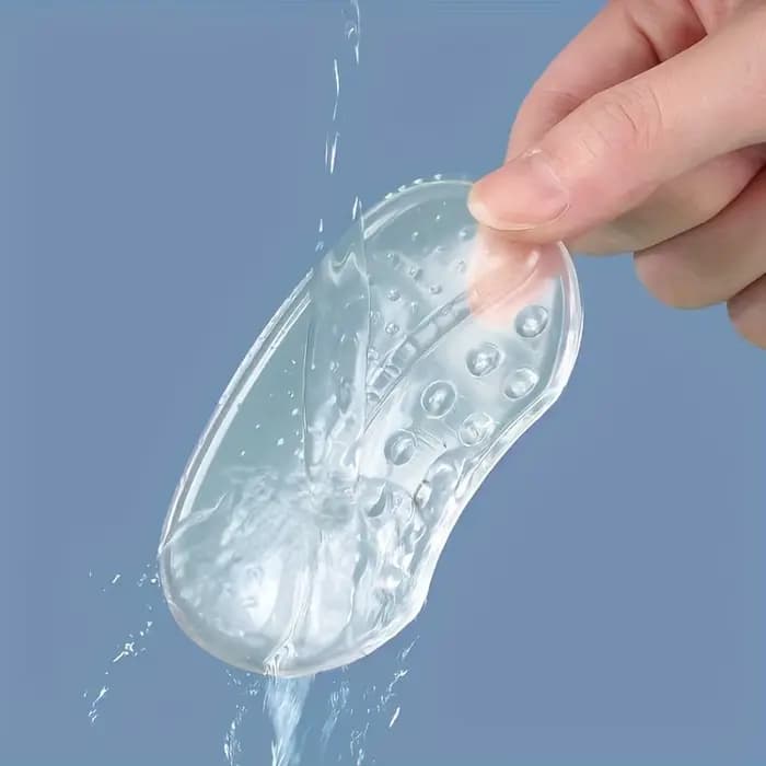 Protège-talons invisibles pour chaussures, coussinets anti-frottement confortables, protège-talons antidérapants, ajusteurs de chaussures demi-pointure