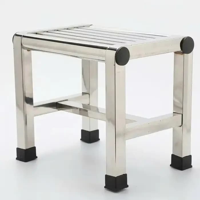 Chaise de douche en acier inoxydable