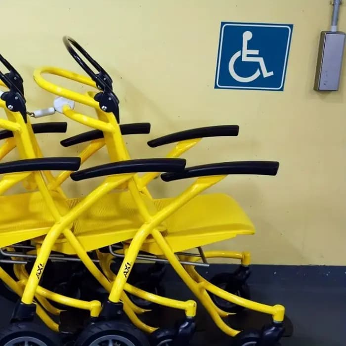 Autocollant de signe d'accès sans barrière