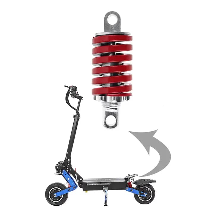 Amortisseur de fourche avant et arrière pour scooter électrique