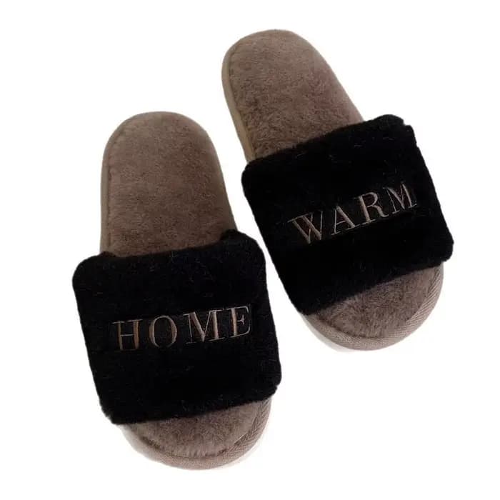 Pantoufles moelleuses confortables