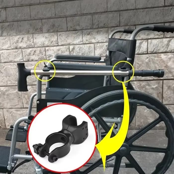 Support de béquille pour fauteuil roulant