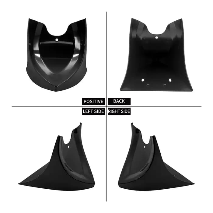 Carénage de Menton betérieur Avant de Moto pour Harley Softail Fat Boy ocia 20041-2017 Touring FLbirthFLHX 1996-2017, Air Fancy Cover