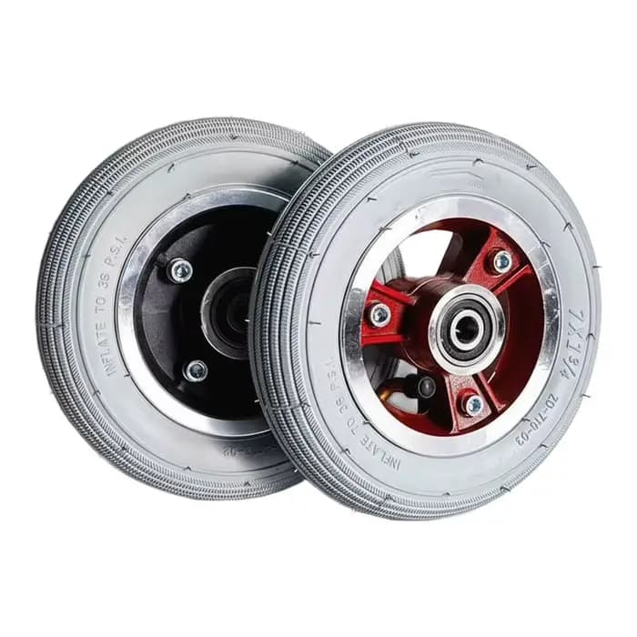 Roues avant de 7 pouces