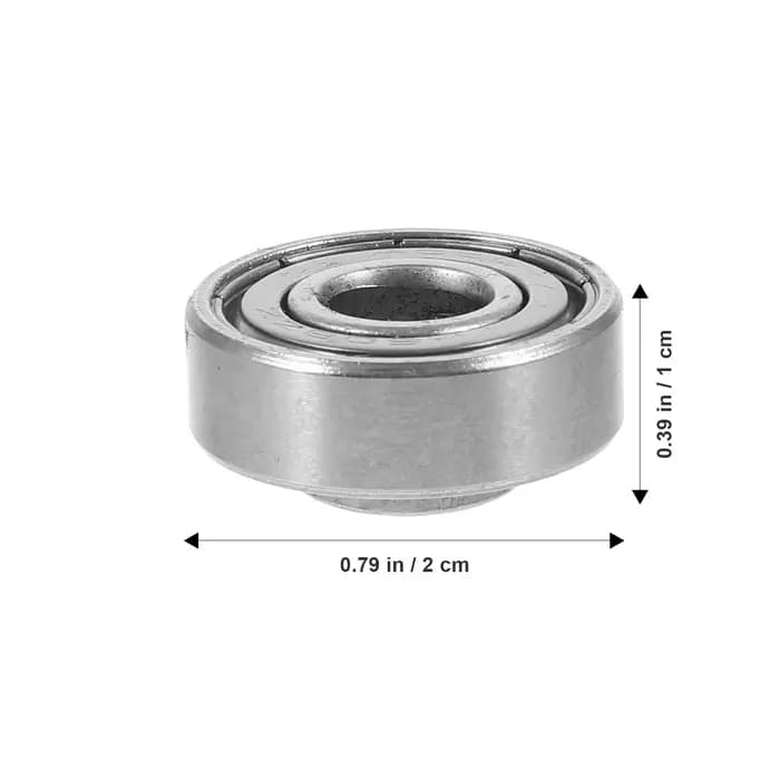 Roulement à billes pour roues avant de fauteuil roulant