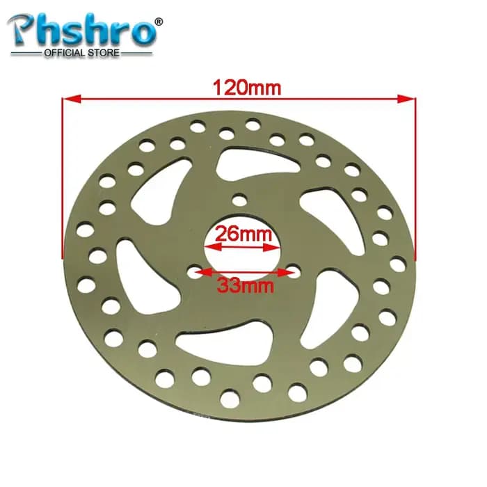 Disque de frein pour scooter électrique Phshro 120 mm
