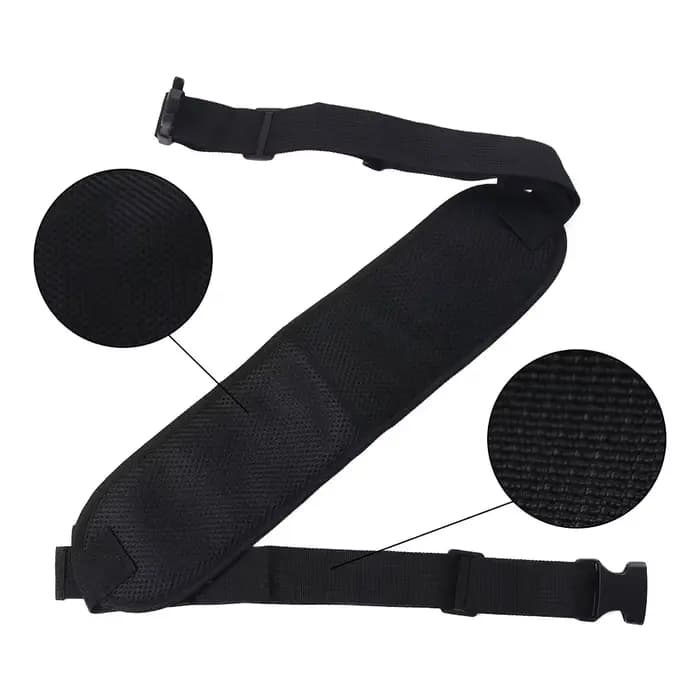 Ceinture de sécurité réglable pour fauteuil roulant avec boucle à dégagement facile
