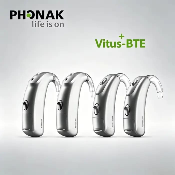 Aide auditive Phonak Vitus+BTE-UP/P originale 120 dB